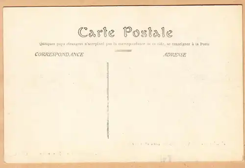 CPA Paris, Boulevard Hausmann, Inondation 1910, non circulé