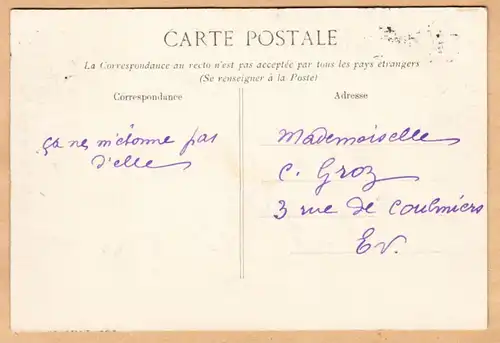 CPA Paris, Crue de la Seine, Vue prise de la Gare de Lyon, gel. 1910