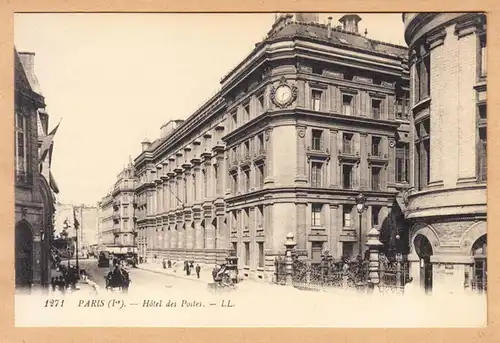CPA Paris- Hotel des Postes, uns.