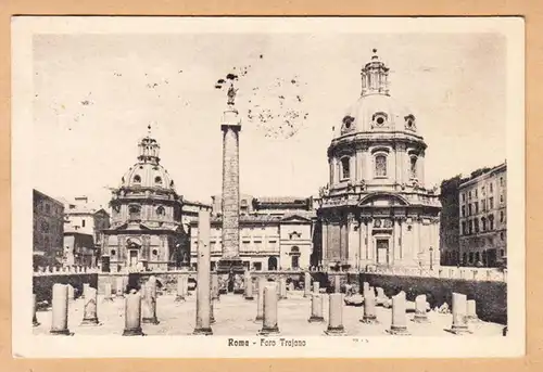 CPA Roma, Foro Trajano, engl. 1923