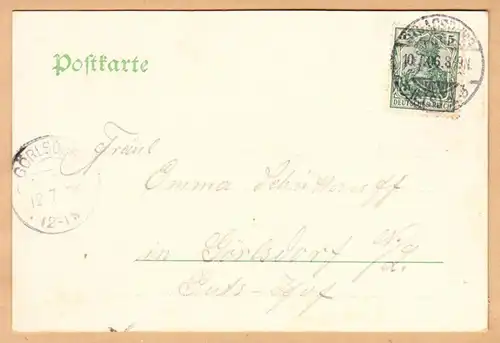 CPA Strasbourg, du minuscule France, en 1906