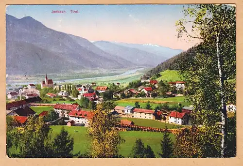 AK Jenbach, Panoramaansicht, ungel.