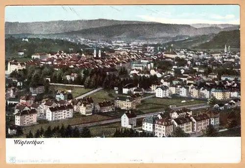 AK Winterthur, Geamtansicht, ungel.