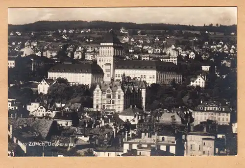 AK Zürich, Universität, gel. 1925