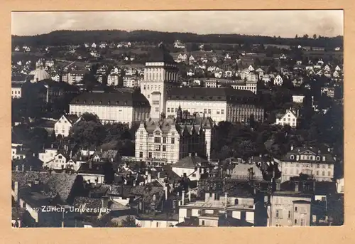 AK Zurich, Université, en 1925.