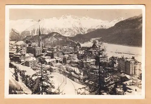 AK St.Moritz- Dorf, gel.