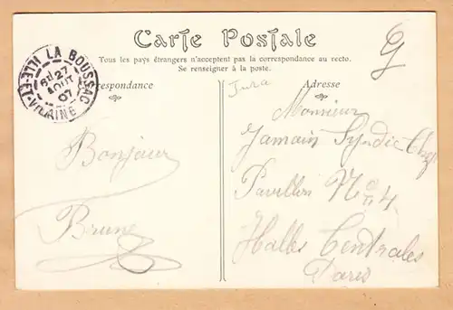 CPA Dol de Bretagne, La Pierre du Champ Dolent, engloutie 1907