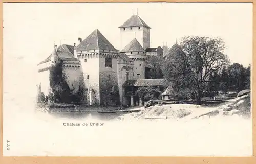 CPA Chateau de Chillon, Territet- Alexandria, gel. 1903