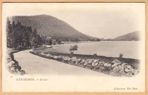 CPA Gerardmer, Le Lac, unl.
