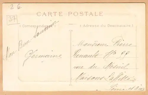 CPA Tours, Le Theatre Municipal, gel. 191?