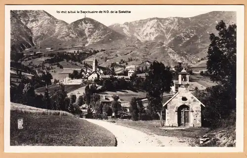 CPA Le Village de Notre Dame de la Salette, ungel.