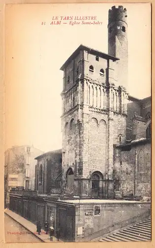 CPA Albi, Eglise Saint-Salvy, ohn.