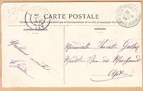 CPA La Grande Chartreuse, Vue generale, en 1905