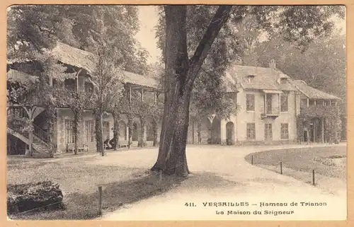 CPA Versailles, Hameau de Trianon, La Maison du Seigneur, ungel.