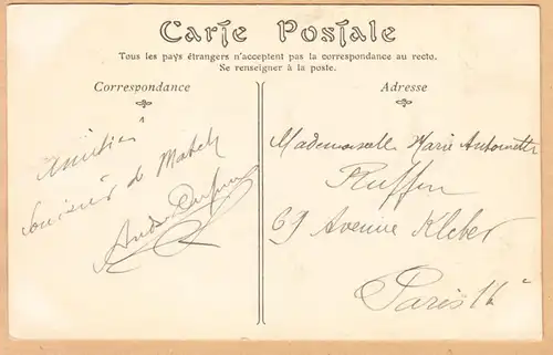 CPA Maisons-Laffitte, Le Chateau, gel. 1907