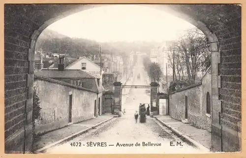 CPA Sevres, Avenue de Bellevue, ohn.