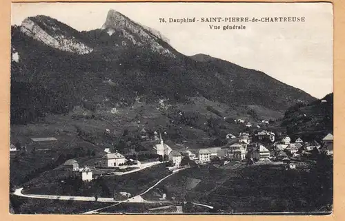 CPA Saint Pierre de Chartreuse, Vue Generale, ungel.