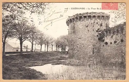 CPA Guérande, La Tour Saint Jean,, gel. 1905