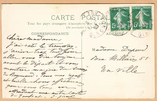 CPA Bordeaux, Le Kiosque du Jardin-Public, gel. 1908