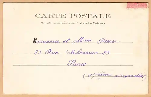 CPA Saumur, Le Chateau, gel. 1906