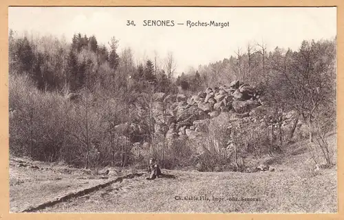 CPA Senones, Roches Margot, ungel.