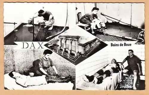 CPA Dax, Bains de Boue, ungel.