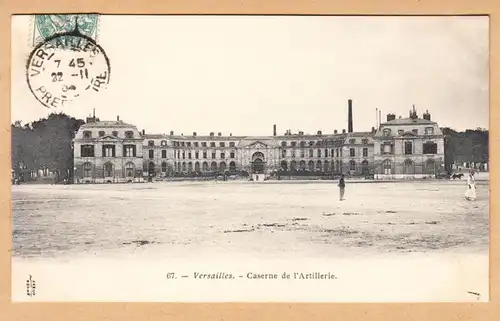 CPA Versailles, Caserne de l'Artillerie, gel.