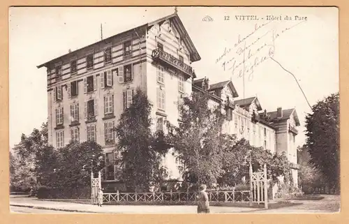 CPA Vittel,Hotel du Parc, ungel.
