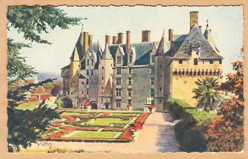 CPA Chateau de Langeais, ohn.