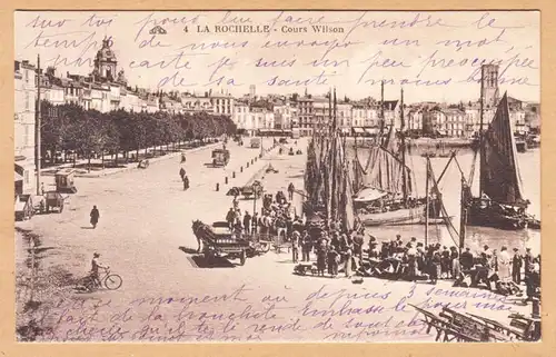 CPA La Rochelle, Cours Wilson, ungel.