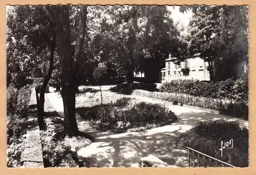 CPA Bourbonne les Bains, Le parc de l'Hotel de Ville, unl.