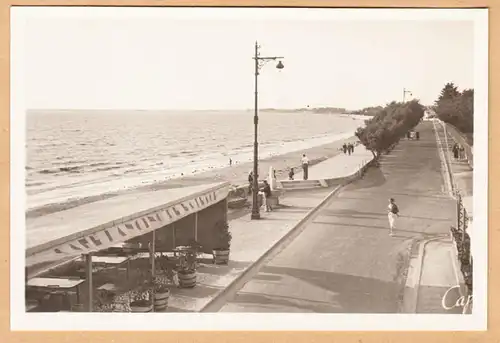 CPA Châtelaillon-Plage, La Promenade et la plage, ungel.