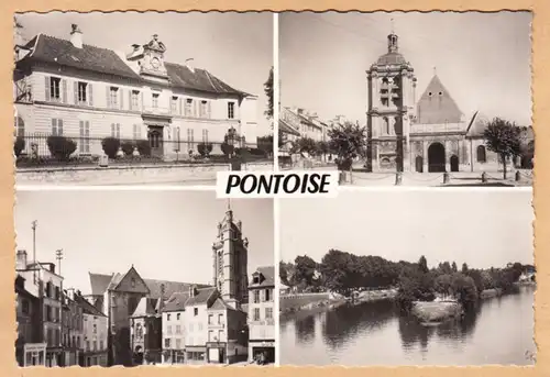 CPA Pontoise, Mehrbild, ungel.