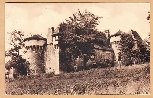 CPA Cazoules, Chateau du Saulou, gel.