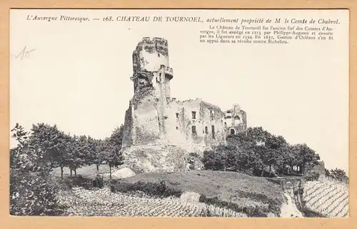 CPA Chateau de Tournoel, actualement propriétaire de M, unmil.