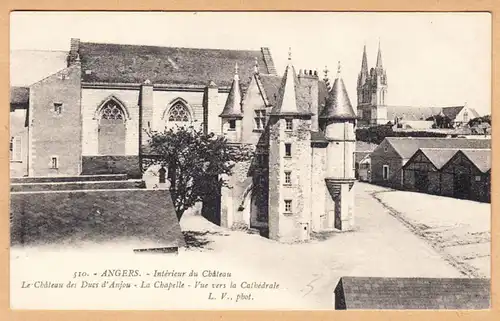 CPA Angers, Interieur du Chateau, ungel.