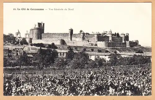 CPA Carcassonne, Vue Generale du Nord, ungel.