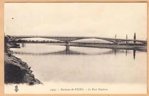 CPA Environs de Vichy, Le Pont Botiron, ohn.