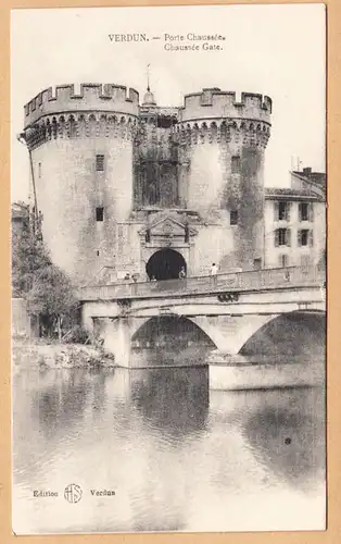 CPA Verdun, Porte Chaussée, ungel.