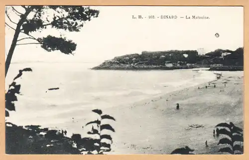 CPA Dinard, La Malouine, ungel.