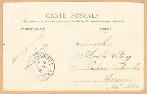 CPA Toul, Vue generale, gel. 1908