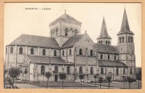 CPA Barentin, L'Eglise, imparfaite