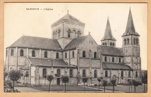 CPA Barentin, L'Eglise, ungel.