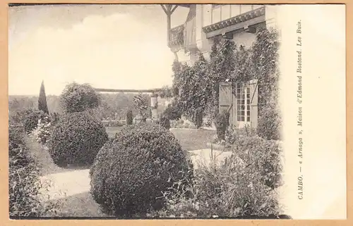 CPA Cambo-Arnaga, Maison d'Edmund Rostand, Les Buis, ungel.