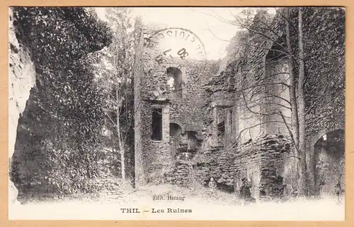 CPA Thil, Les Ruines, en 1930