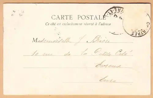 CPA Chartres, La Porte Guillaume, gel.