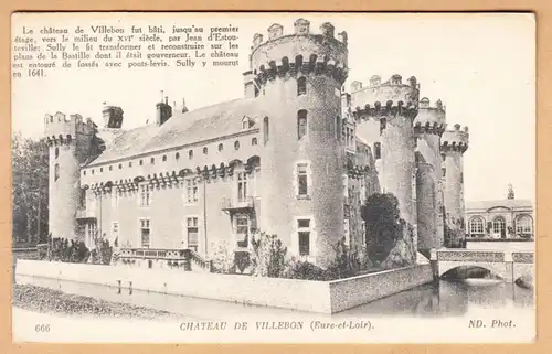 CPA Villebon, Le Chateau, unsil.