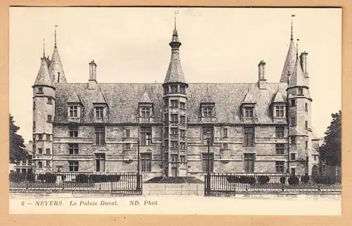 CPA Nevers, Le Palais Ducal, gel. 1914