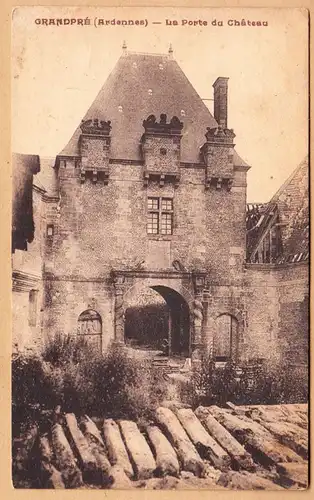 CPA Grandpre, La Porte du Chateau, ohn.