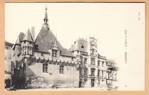 CPA Saumur, Hotel de Ville, ungel.